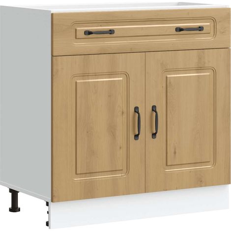 Maison Exclusive - Base da Cucina Kalmar Rovere Artigianale in Legno Multistrato