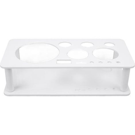 Support pour kit de barman détachable, peu encombrant, inodore, multifonctionnel, en plastique, blanc, petit format, pour bar et maison. (1/5)