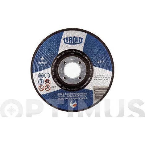 (25 u.) DISCO C H METAL/INOX