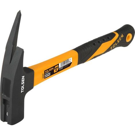Marteau à griffe 600g – Tête en acier traité thermiquement – Pour bois dur et teck – Longueur du manche 30cm – Tolsen