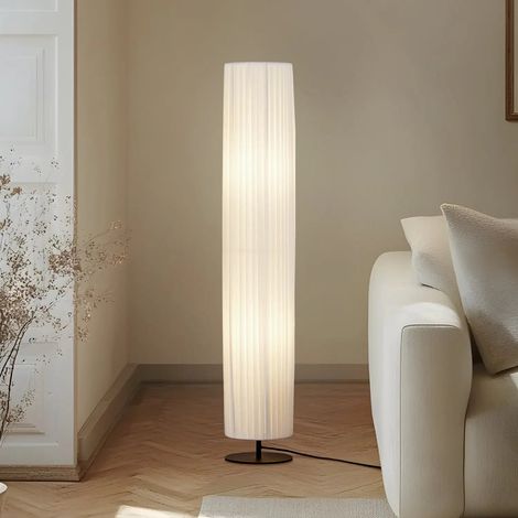 [GEBRAUCHT] B-Ware Lindby Stehleuchte Lampe Virelle Weiß Textil Höhe 117 Cm E27 Stehleuchte 2 F509