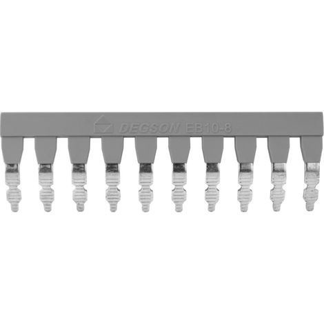 Connettore a innesto a pettine a 10 vie per connettori su guida PC6 EB10-8 (1/2)