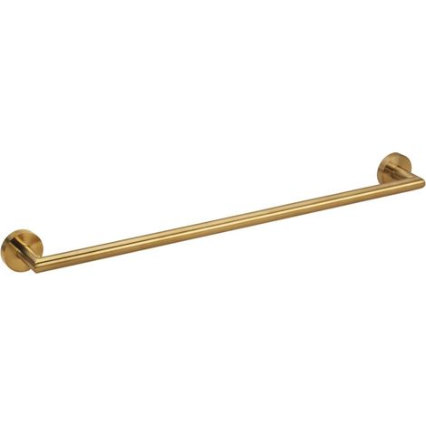 Sapho X-Round - Portasciugamani, lunghezza 66 cm, color oro XR404GB (1/2)