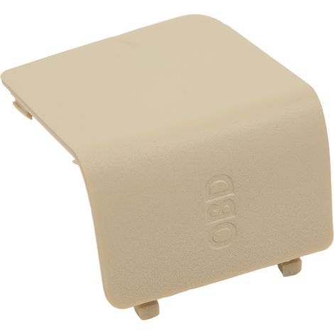 Cache-prise OBD 51437144966, remplacement pour BMW Série 1 E81 E82 E87 E88 (conduite à gauche), beige (1/5)