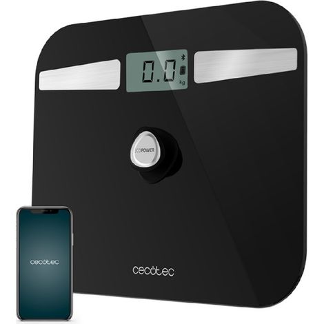 Bilancia pesapersone Surface Precision EcoPower 10200 Smart Healthy Black Cecotec (1/5)