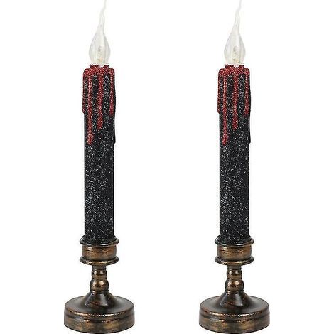 Lot de 2 lampes festives pour décorations d'Halloween (1/3)
