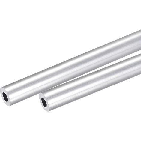 Tube Aluminium 6063 Rond Tube 9mm Diamètre Externe 6mm Interne Diamètre 25cm Longueur Tuyau Tube 2pcs (1/5)