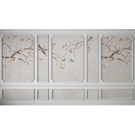 Papier peint panoramique - Paysage Moulures - 130 cm x 73 cm (1/2)