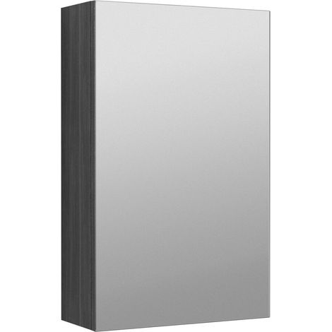 450 Single Mirror Cabinet (180mm Deep)