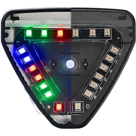 Feux d'avertissement de moto, lumière solaire remorque, scooter (1/5)