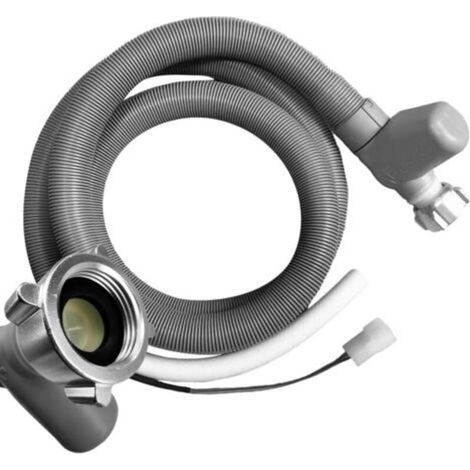 Tuyau D Alimentation - 1 85 M - Pour Machine A Laver Et Lave Vaisselle - Aquastop Anti Fuite - 3 4 Pouces - 10 Bar - 90 C (1/5)