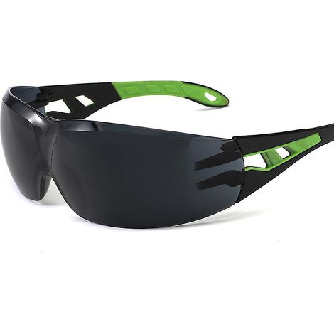 lunettes De Cyclisme (noires), Lentilles Pc Transparentes, Lentilles Anti-bue, Rsistantes Aux Rayures - Lentilles Plates, Protection Uv400 (1/5)