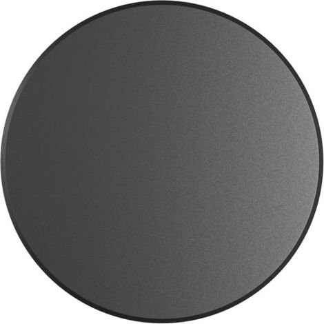 Mac Mini Wall Nero - Applique a led da muro 6W CCT Switch 2700K/3200K/4000K in alluminio, Luce murale a 360 Gradi - Beneito & Faure