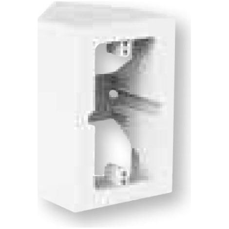 Scatola angolare 3 moduli arnocanali 145x85 mm bianco - edk503.3