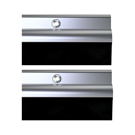 Stormguard 03 Am0050838 a BDS en bas de la porte Joint en caoutchouc, Aluminium, 838 mm, lot de 2 pièces