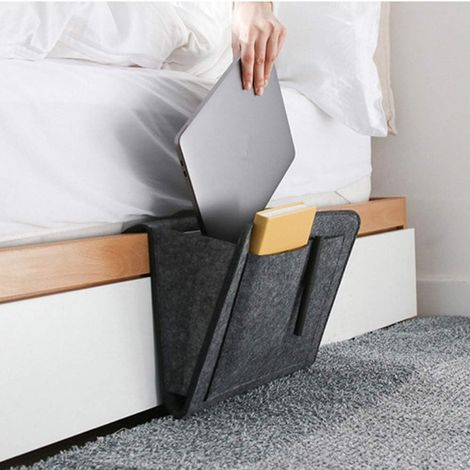 Sac de rangement épais pour couverture de chevet, sac de rangement pour canapé-lit, organisateur suspendu pour couverture Mag (1/5)