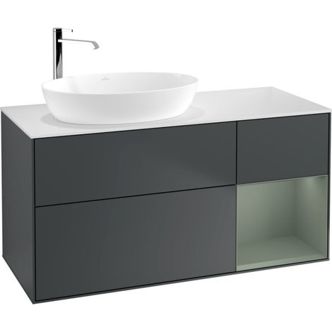 Villeroy & Boch F931GMHG Armoire sous lavabo Finion F93 (1/2)