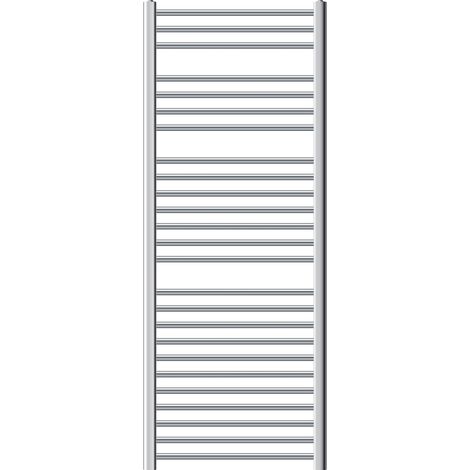 ECD Germany Radiador De Baño - 600x1500 mm - Cromado - Recto - Con conexión Lateral -Calentador Secador de Toallas - Calefactor de Aseo - Estilo Clásico - No Eléctrico - Con Kit De Montaje Incluído (1/5)