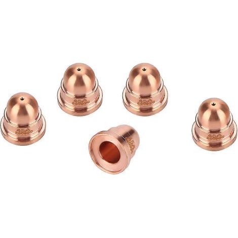 Lot de 5 embouts de buse pour découpeur plasma 45A, consommables de rechange pour torche de découpe plasma MAX65 (1/5)