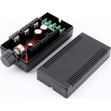 Régulateur de Moteur, PWM DC Régulateur DC Contrôle de la Vitesse du Moteur PWM Commutateur de Pilote réglable PWM HHO RC-Controller 10-50V 40A 2000W Max (1/5)