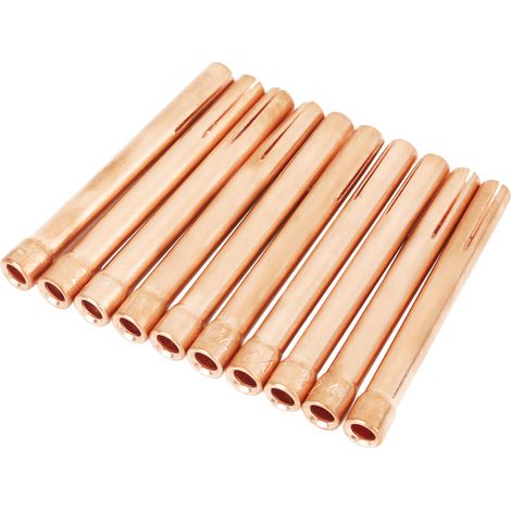 10 Stück 10N24 Spannzangen für WP-17/18/26 WIG-Schweißbrenner, 2,4 mm Durchmesser (1/5)