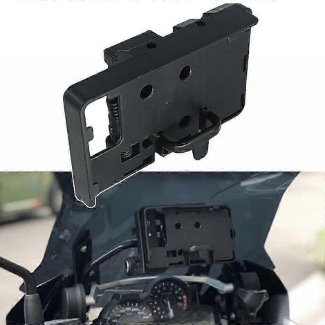 Support de téléphone pour BMW R1250GS Adventure, R1200GS Adv, GS1200, GS1250 LC, F700GS, F800GS, avec système de navigation et chargeur USB intégré. (1/5)