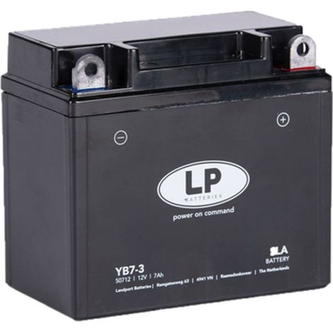 BATERÍA LANDPORT YB7-3 (MS LB7-3) (YB7L-B) 12V 7AH (137X75X124MM) (80A) SLA SIN MANTENIMIENTO - INUNDADA (6)