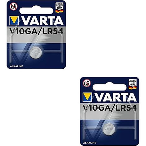 .2 piles Varta V10GA LR54.