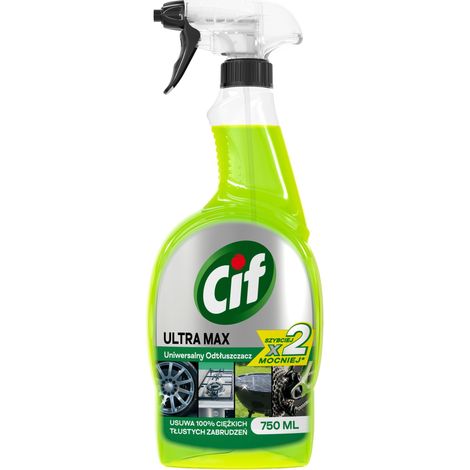 Sgrassatore universale Cif Ultra Max, verde 750 ml (1/5)