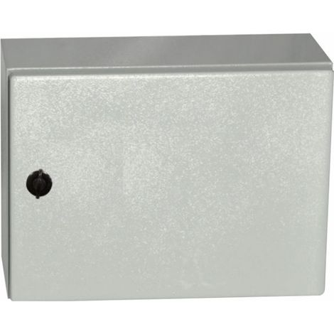 Em Distribution – Coffret électrique nu 300x400x200mm – Étanchéité IP54 – Résistance chocs IK10 – Acier laminé pour environnements industriels