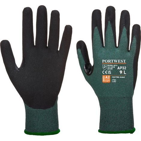 Gant Dexti Cut Pro Farbe: Schwarz/Grau Größe XXL - Portwest