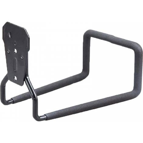 BEBUSINGOTO Soporte de pared para manguera de jardín - Resistente - Carrete de manguera con capacidad de hasta 45 metros - Ganchos duraderos para garaje y exteriores (1/5)