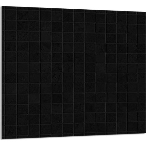 Panneau de verre pour cuisine 65x60 Noir (1/5)