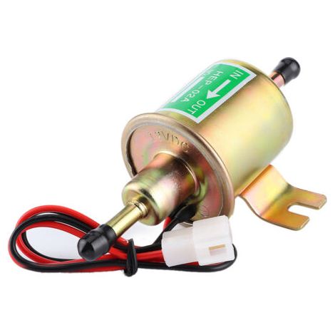 QORVA-Pompe à fioul électrique Diesel 12V 3-6 PSI – Débit 80-100 L/h – Aluminium et cuivre – Pour voitures, camions et bateaux - HEP-02A (1/5)