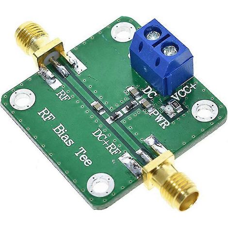 Breitbandiger 10–6000 MHz DC-Polarisationsblocker für Amateurfunk, RTL, SDR, LNA und rauscharme Amateurfunkverstärker (1/5)