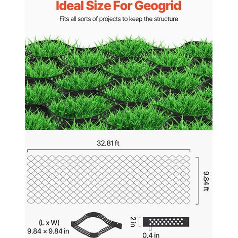 Stabilisateur de Gravier - 10 x 3 m Grille de Stabilisation de (1/5)
