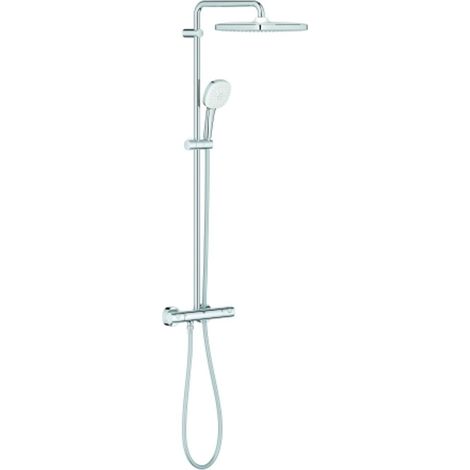 GROHE Sistema doccia Tempesta 250 Cube 266891 miscelatore termostatico doccia T. 250 Cube cromo, 26689001