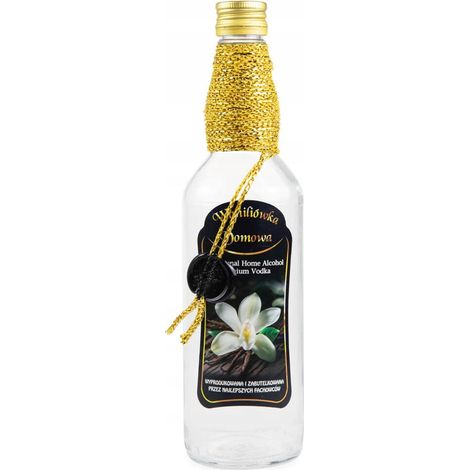 Monopoly 500ml Hausgemachter Vanillewodka, dekorierte Flasche (1/2)