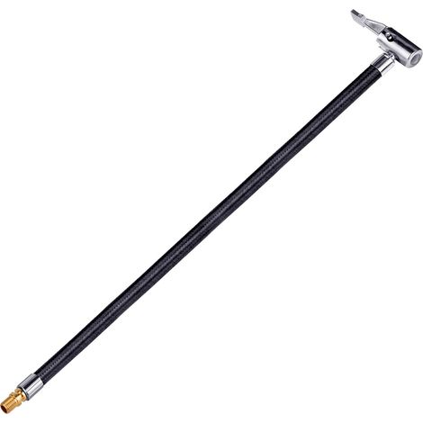Tuyau de Gonflage pour Pneus Vélo, Moto et Voiture, Tube Gonflable, Valve Pneu, Raccord, Embout Compresseur, Pompe, Rallonge, Adaptateur (1/5)