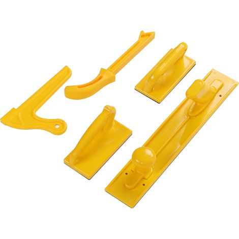 Ensemble de 5 outils de sécurité pour scie circulaire de table, comprenant un bloc poussoir et une baguette de protection pour les mains. (1/5)