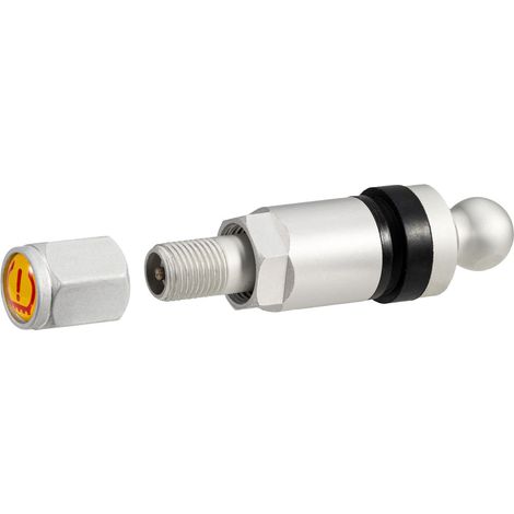 4x Reifendrucksensoren TPMS Sensoren Metallventil Silber do Lincoln MKS 2013-2016 i nGaeilge