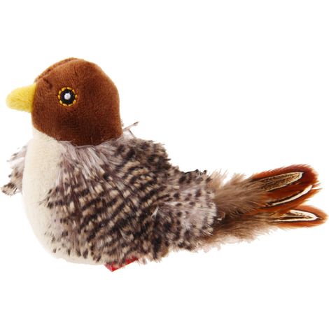 Peluche interactive Melody Chaser pour chiens et chats (oiseau) (1/5)