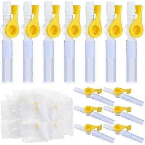 Lot de 15 valves de cathéter emballées individuellement pour le drainage urinaire, avec bords lisses [HhhhS] (1/4)