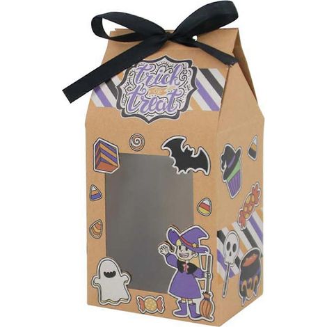 Boîte en papier kraft multifonctionnelle pour emballer des friandises et ranger des cadeaux et des bonbons