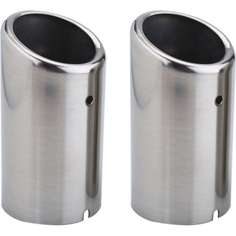Bouche d'échappement voiture 67mm - Embouts silencieux pour pot (Paire)