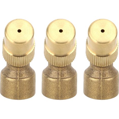 3pcs Buse d'arrosage, filetage G1/4 et M14, effet brumisation, trou 2mm, pour jardin agricole (1/5)
