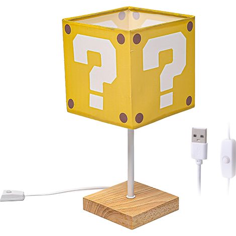 Lampe de chevet en bois massif, style européen minimaliste, lampe de table moderne pour chambre, lumière chaude, pieds hauts, gradation infinie (1/5)