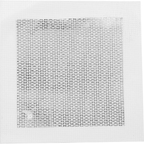 Ortviai Panneau de réparation murale en composite aluminium-plastique 15 x 15 cm pour trous et fissures (1/5)