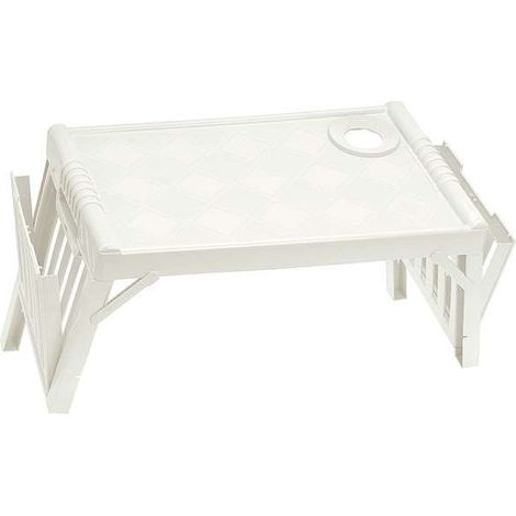 Vassoio Letto Life Bianco