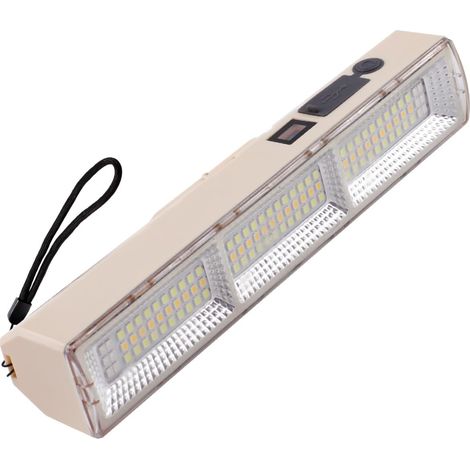 Wiederaufladbare Arbeitsleuchte, 22 cm, 5 Modi, LED-Handtaschenlampe mit Magnetfuß und wiederaufladbarem USB-Anschluss für Garage, Zelt, Auto, Camping, Notfall, Garten, Hof